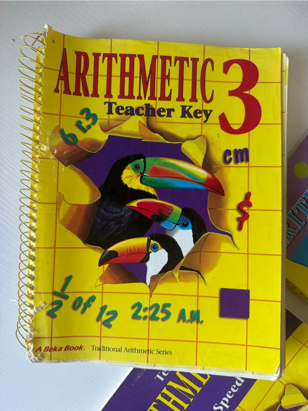 Abeka | A Beka Arithmetic 3 Homeschool Curriculum Math Speed Drills Teacher Key